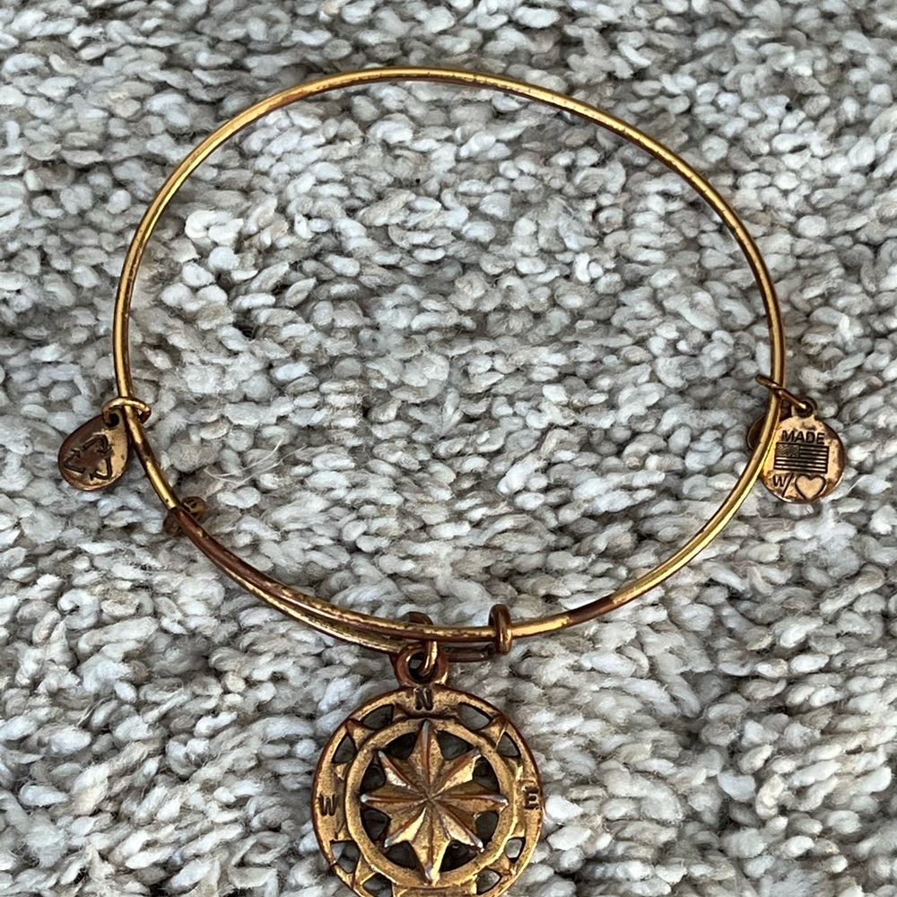 Alex and Ani Compass Bracelet graduation gift - Picture 2 of 3